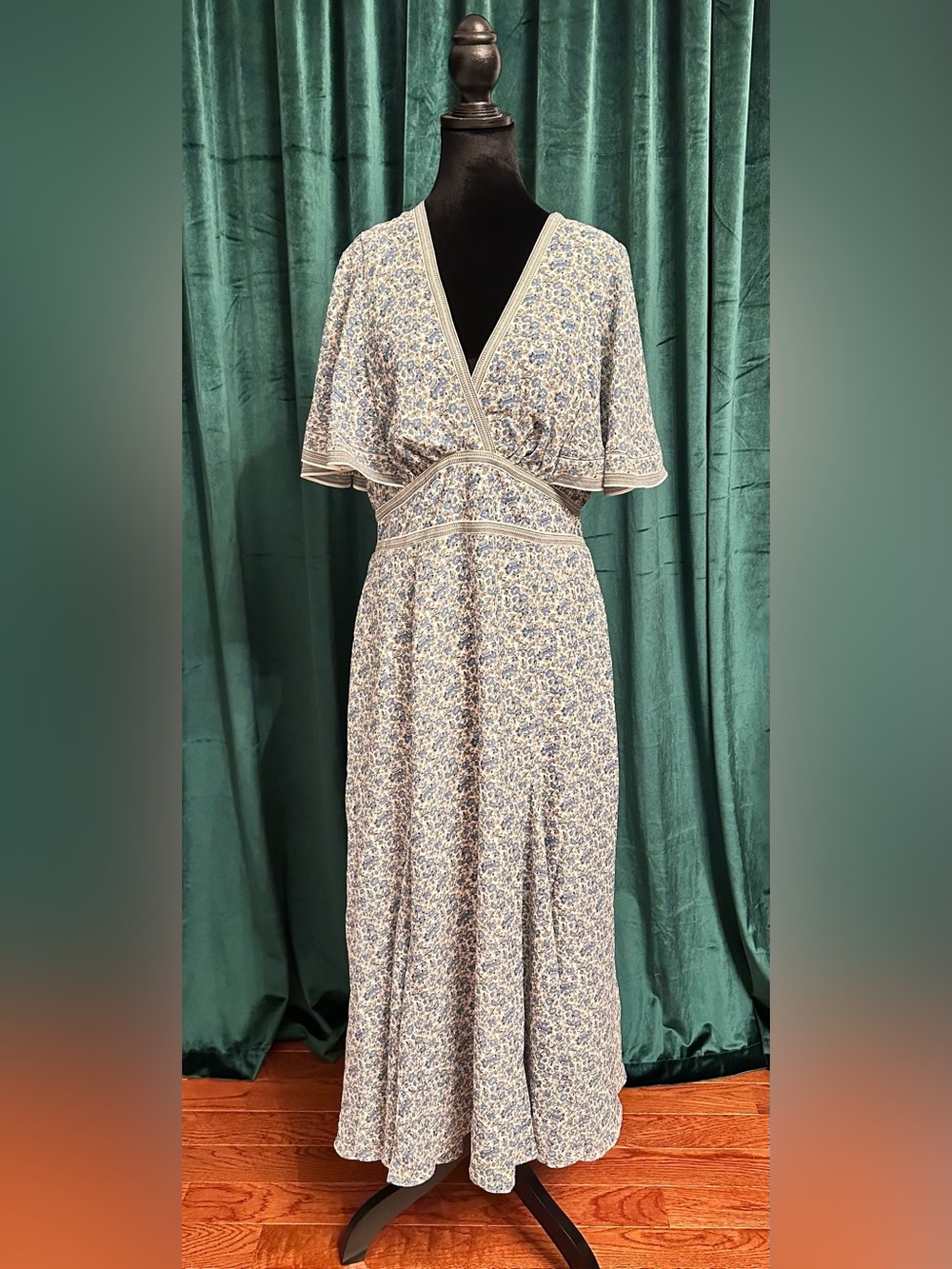Romantic Max Studio Floral Maxi Dress